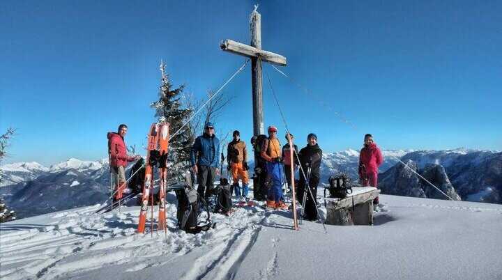 Skitour auf die Bleckwand | © DAV Laufen